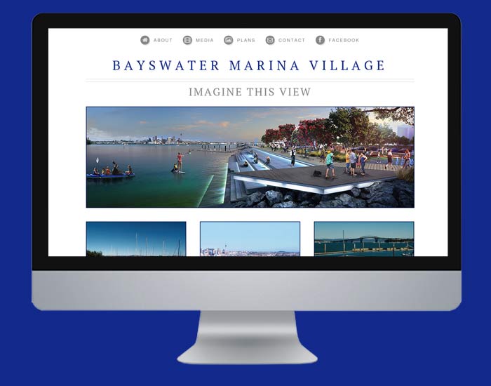 Bayswater Marina Village Website
