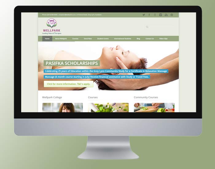 Wellpark College Website